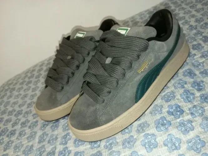 Puma Suede XL Cinza e Marrom
