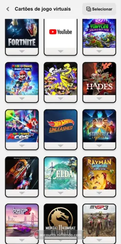Conta Nintendo Switch (25+ jogos)