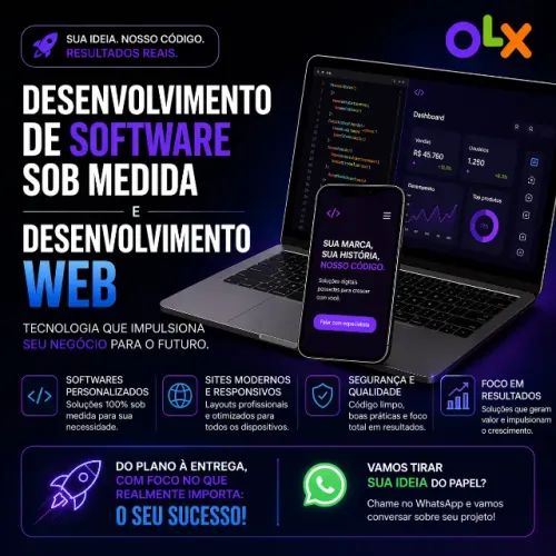 Software e Automação Sob Medida, Desenvolvimento Web Profissional