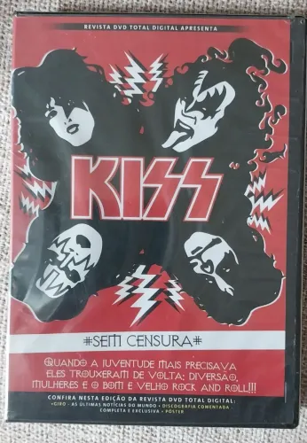 DVD Kiss sem censura 
