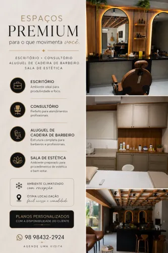 Aluguel de Espaço Profissional | Escritório, Consultório e Estética