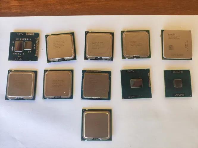 ?Lote 11 Processadores PC e Notebook