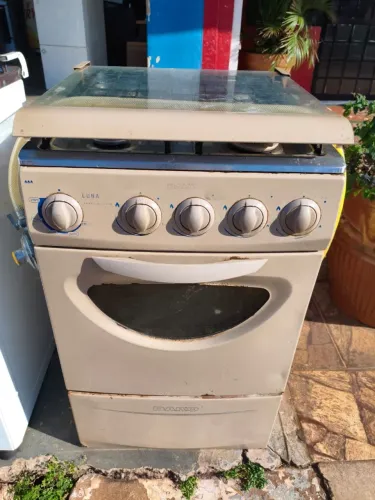 Fogão manual 4 bocas funcionando perfeitamente ((ENTREGO GRATIS))