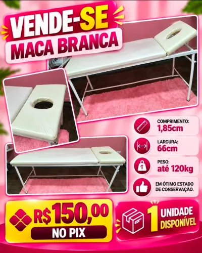 Maca branca estética