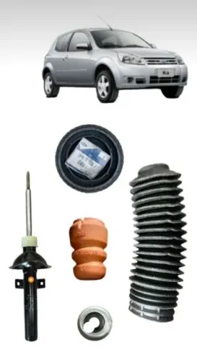 Kit amortecedor dianteiro original Ford Ka Fiesta Courier Motorcraft