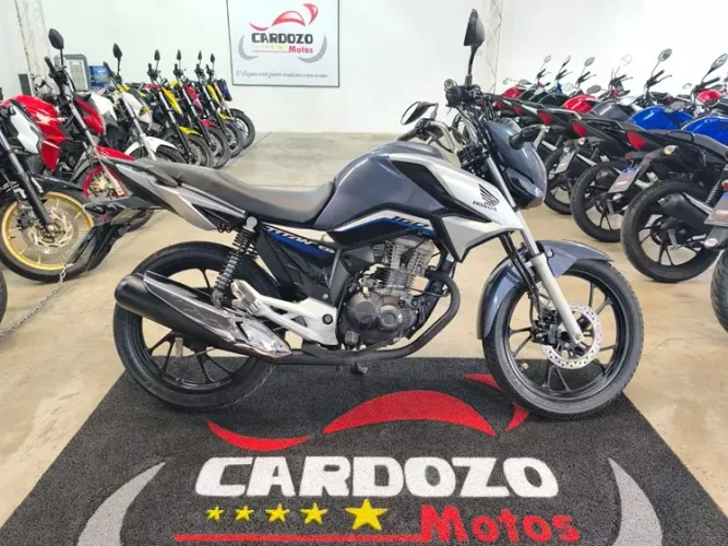 HONDA CG 160 TITAN 2023 CINZA