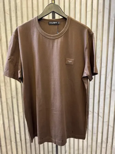 CAMISETA DOLCE & GABBANA - MARROM - TAM. G / GG