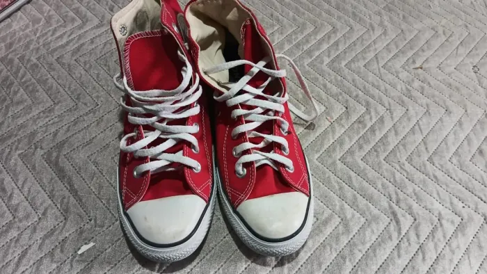 Tênis vermelho all star 