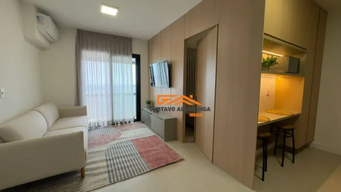 Studio MOBILIADO com 1 dormitório para alugar, 46 m² por R$ 4.820/mês - Centro - Campinas/