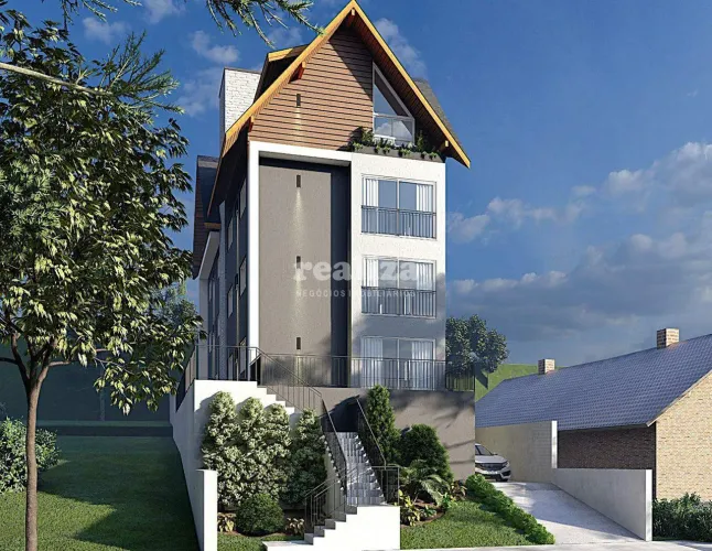 TERRENO EM GRAMADO COM PROJETO 8 APARTAMENTOS