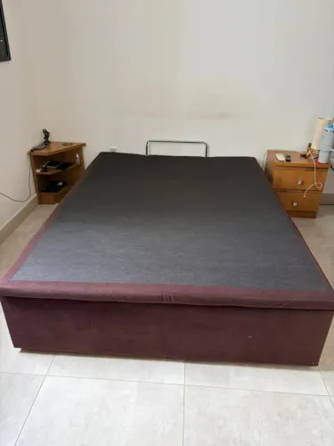 BASE SOMMIER BAÚ CASAL ORTOBOM - NOBUCK 