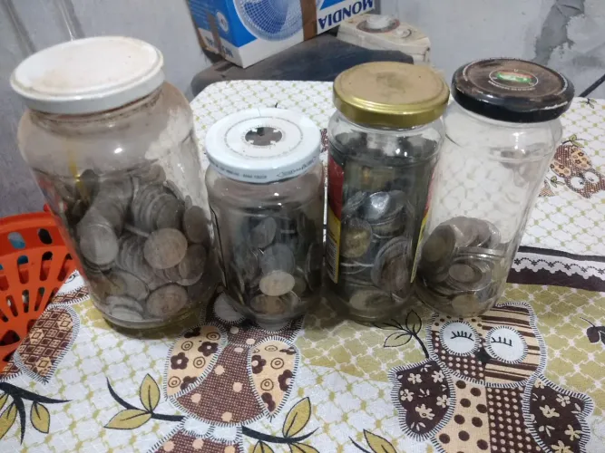 Lote moedas antigas
