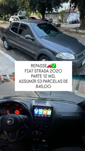 Fiat Strada Working Hard 1.4 Fire Flex 8V CD 2020