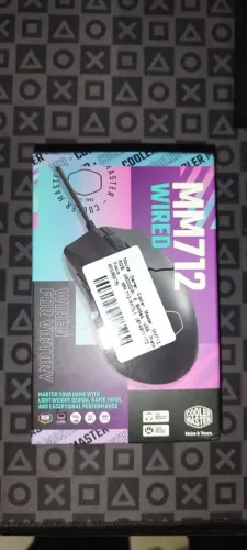 Mouse Cooler Master MM712 Wired (Versão com fio / Preto Fosco)