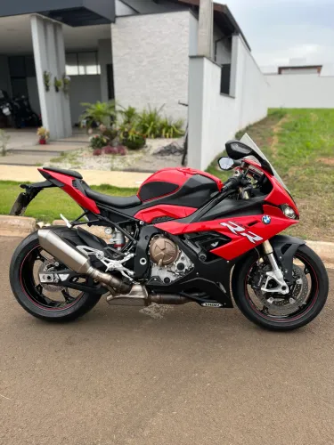 Bmw s1000rr vermelha 2020 baixa quilometragem