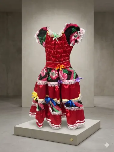 Vestido de quadrilha 