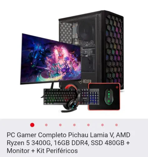 Pc gamer pichau