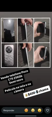 Poco C75 256GB Seminovo