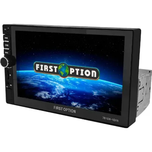 Multimídia 1din Tela De 7 Polegadas Touch Screen Bluetooth