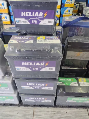 Bateria Heliar EFB 750,00 - Start Stop - 2 anos de garantia