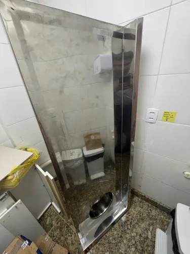 Vendo bancada de inox