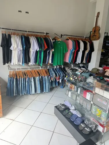 Vendo loja de roupas masculinas