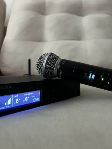 Microfone sem fio - Shure SLXD2