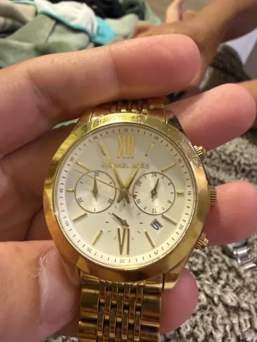 Relógio Michael Kors MK5162 Original Dourado Cronógrafo