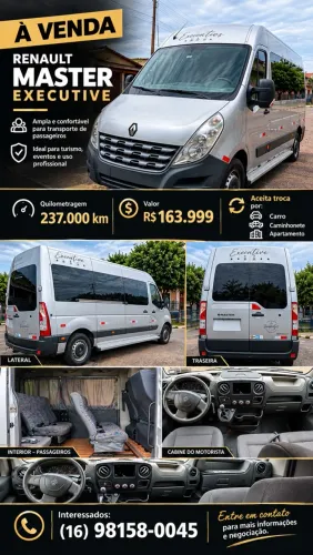 Renault Master 2.3 DCI Furgão 16V Diesel 2016