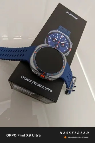 Samsung Watch Ultra 2025 Smartwatch 47mm LTE Galaxy AI, Titânio Aeroespacial -Titânio Azul