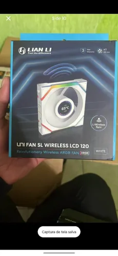 Kit Fans Lian Li Uni Fan SL Wireless LCD