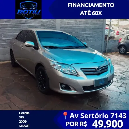 Toyota Corolla XEI 1.8/1.8 Flex 16V Aut. 2009
