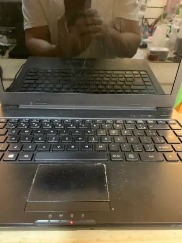 Notebook barato para peças 