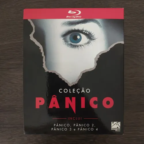 Bluray pânico (scream) - box imagem filmes - Raríssimo