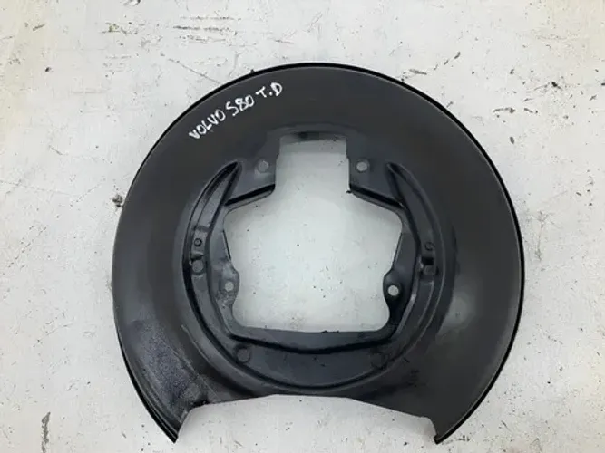 Espelho De Roda Traseira Direita Volvo S80 2001 Preto