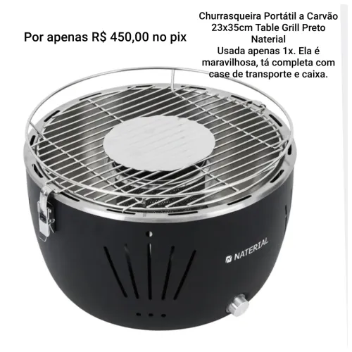 Churrasqueira portátil
