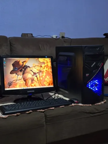 Pc Gamer-Computador completo intel i5 3570-8Gb de Ram-SSD 120GB-Placa de vídeo HD 6770