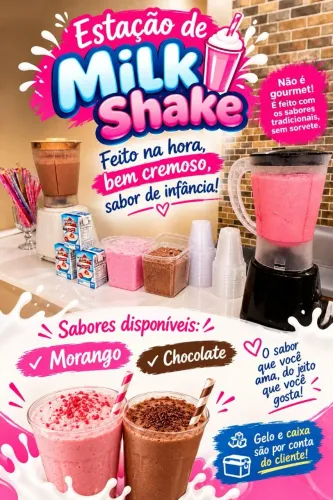 Estação de Milk Shake