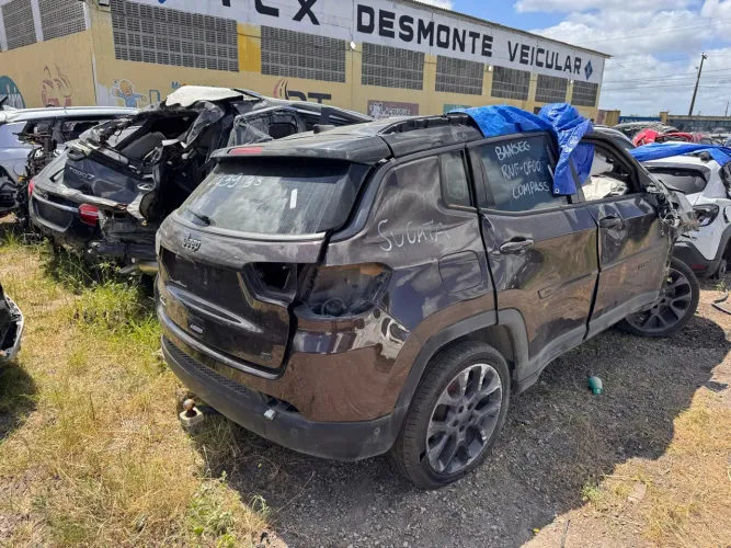 KIT CODE MÓDULO CHAVE JEEP COMPASS S 2.0 DIESEL 2016 a 2021