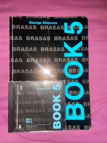 Brasas book livro 5 + CDs