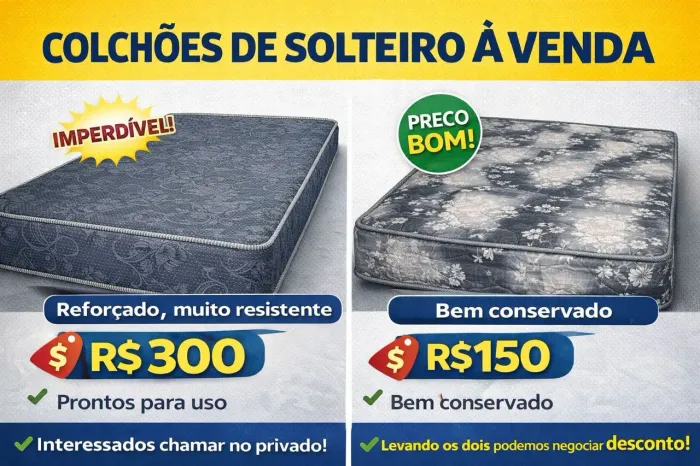 Colchões de solteiro 