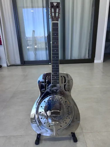 Violão Resonator Dobro (Delta O) - Delta Guitars