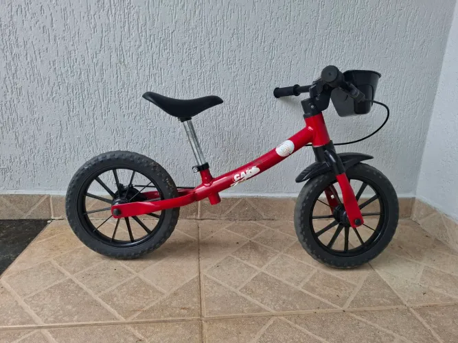 Bicicleta de Equilíbrio Infantil Caloi - Sem Pedal para Crianças