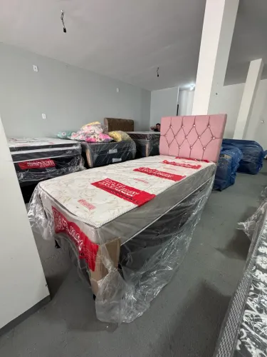 Cama solteiro direto da fábrica frete grátis