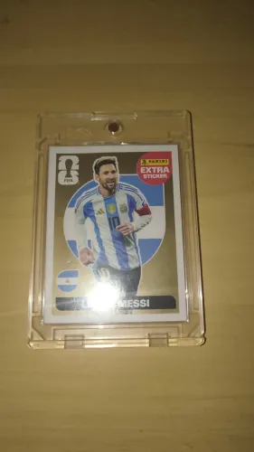 Figurinha legend Messi de ouro