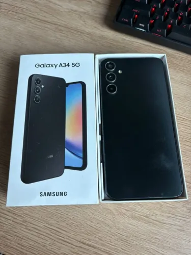 Samsung Galaxy A34 5G Preto - 128GB / 6GB RAM