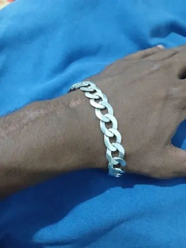 Pulseira prata 11mm