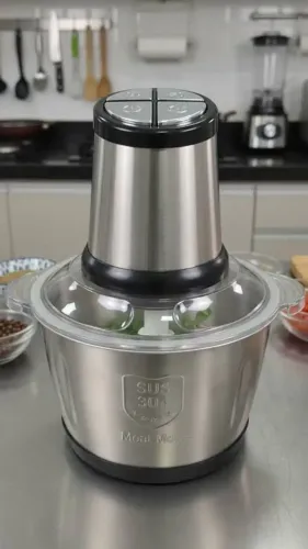 Moedor de Carne Elétrico Inox 2L ? Chama no Chat!
