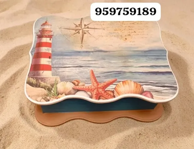 Caixa Porta Jóias -Praia