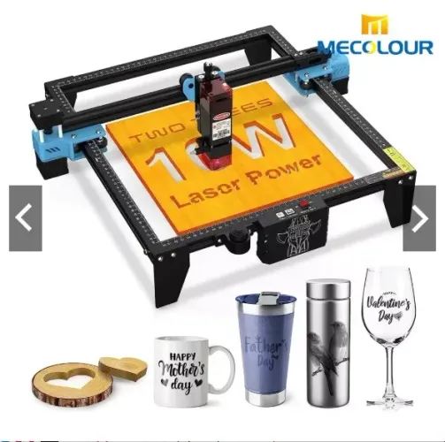 TTS-10 pro Impressora A Gravador Corte Laser 80w Área 30x30cm CNC Laser 10w Wifi Corte Las